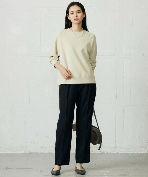 L size ONWARD(大きいサイズ) / エルサイズオンワード スウェット | クリアループバックレタリング スウェット | 詳細1