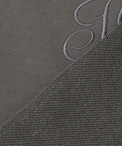 L size ONWARD(大きいサイズ) / エルサイズオンワード スウェット | クリアループバックレタリング スウェット | 詳細15