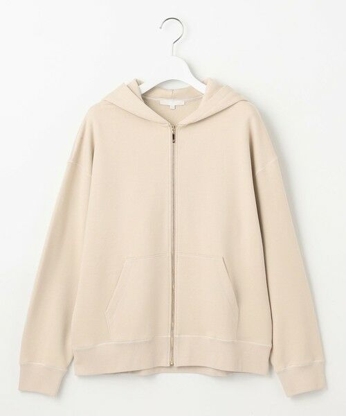 L size ONWARD(大きいサイズ) / エルサイズオンワード パーカー | クリアループバックジップ パーカー | 詳細3