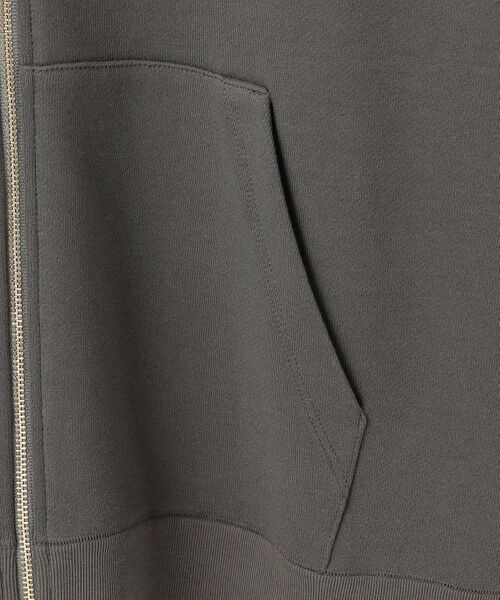 L size ONWARD(大きいサイズ) / エルサイズオンワード パーカー | クリアループバックジップ パーカー | 詳細11