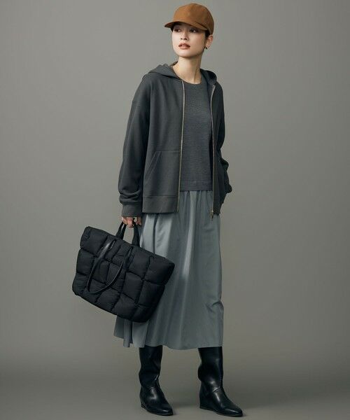 L size ONWARD(大きいサイズ) / エルサイズオンワード パーカー | クリアループバックジップ パーカー | 詳細4