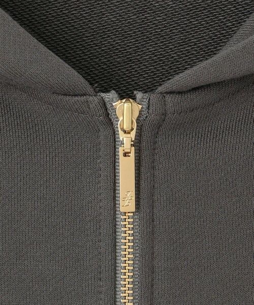 L size ONWARD(大きいサイズ) / エルサイズオンワード パーカー | クリアループバックジップ パーカー | 詳細8