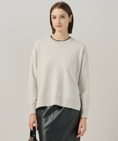 【新色追加】ソフトカシミヤミックス クルーネックニット