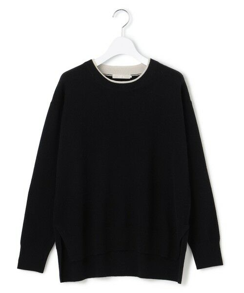 L size ONWARD(大きいサイズ) / エルサイズオンワード ニット・セーター | 【新色追加】ソフトカシミヤミックス クルーネックニット | 詳細8