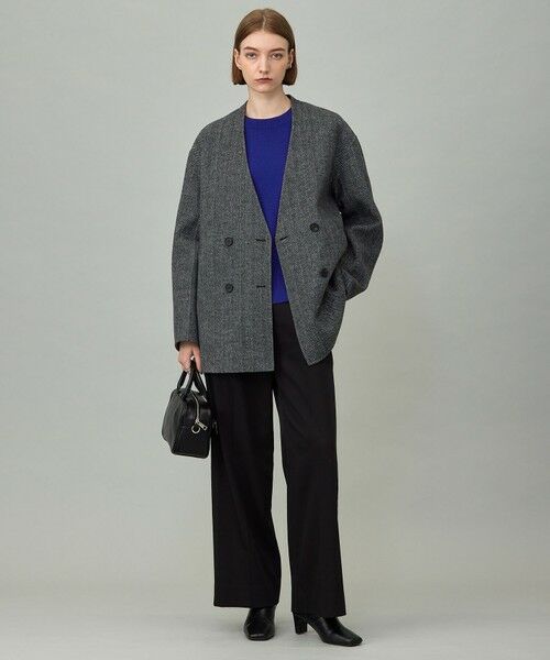 L size ONWARD(大きいサイズ) / エルサイズオンワード ニット・セーター | 【新色追加】ソフトカシミヤミックス クルーネックニット | 詳細25