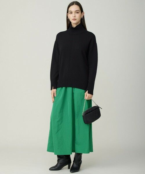 L size ONWARD(大きいサイズ) / エルサイズオンワード ニット・セーター | 【新色追加】ソフトカシミヤミックス ハイネックニット | 詳細14