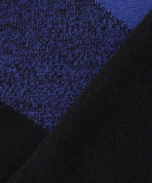 L size ONWARD(大きいサイズ) / エルサイズオンワード ニット・セーター | ソフトカシミヤミックス インターシャ ハイネックニット | 詳細15