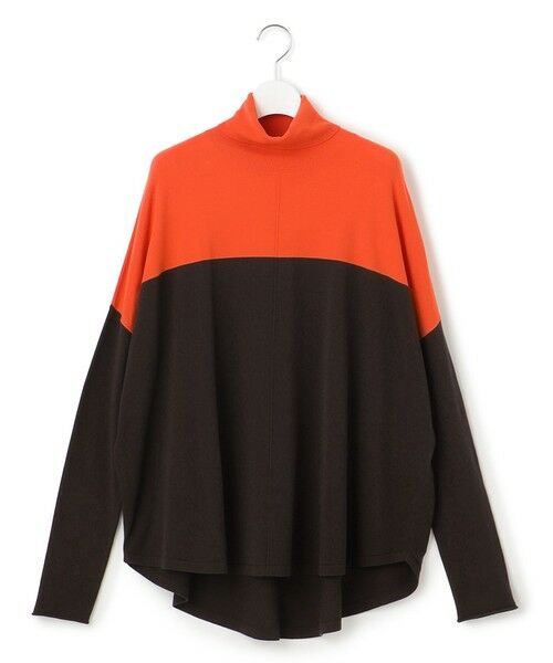 L size ONWARD(大きいサイズ) / エルサイズオンワード ニット・セーター | 【新色追加・WEB限定カラーあり】 ヴィスコースワイド タートルネックプルオーバー | 詳細2