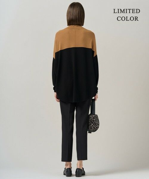 L size ONWARD(大きいサイズ) / エルサイズオンワード ニット・セーター | 【新色追加・WEB限定カラーあり】 ヴィスコースワイド タートルネックプルオーバー | 詳細6