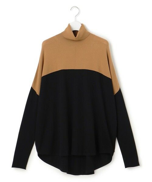 L size ONWARD(大きいサイズ) / エルサイズオンワード ニット・セーター | 【新色追加・WEB限定カラーあり】 ヴィスコースワイド タートルネックプルオーバー | 詳細7