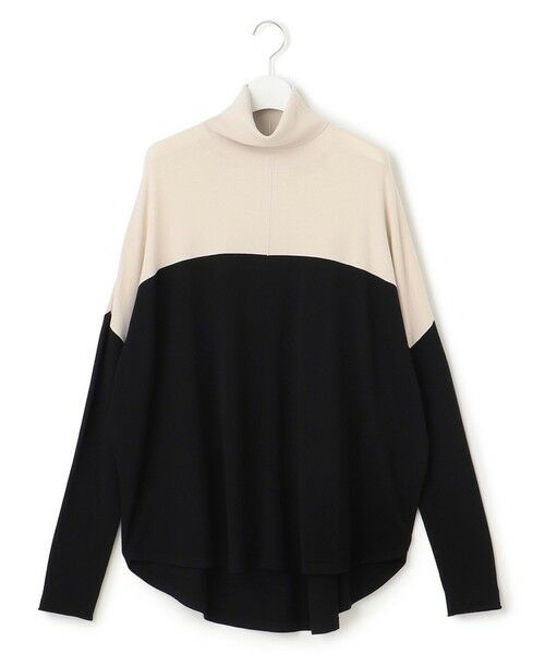 L size ONWARD(大きいサイズ) / エルサイズオンワード ニット・セーター | 【新色追加・WEB限定カラーあり】 ヴィスコースワイド タートルネックプルオーバー | 詳細18