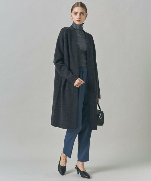 L size ONWARD(大きいサイズ) / エルサイズオンワード カーディガン・ボレロ | ミルドウール ロングカーディガン | 詳細14