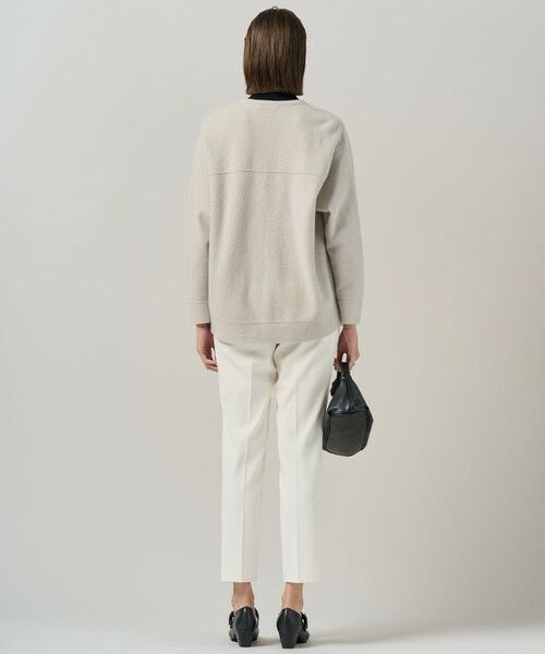 L size ONWARD(大きいサイズ) / エルサイズオンワード ブルゾン | ミルドウール ニットブルゾン | 詳細2