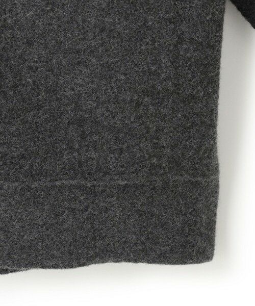 L size ONWARD(大きいサイズ) / エルサイズオンワード ブルゾン | ミルドウール ニットブルゾン | 詳細10