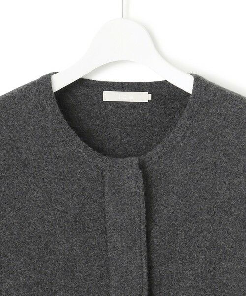 L size ONWARD(大きいサイズ) / エルサイズオンワード ブルゾン | ミルドウール ニットブルゾン | 詳細7