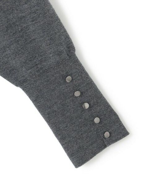 L size ONWARD(大きいサイズ) / エルサイズオンワード ニット・セーター | 【洗える】 シルキーウールダブルフェイス ニットプルオーバー | 詳細13