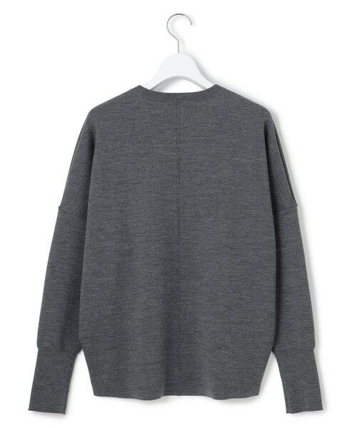 L size ONWARD(大きいサイズ) / エルサイズオンワード ニット・セーター | 【洗える】 シルキーウールダブルフェイス ニットプルオーバー | 詳細15