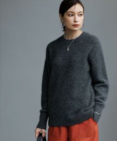 L size ONWARD(大きいサイズ) / エルサイズオンワード ニット・セーター | 【30th ANNIVERSARY】ルレックスフォックスアルパカ プルオーバーニット