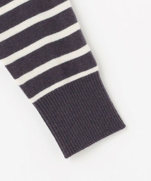 L size ONWARD(大きいサイズ) / エルサイズオンワード ニット・セーター | SOFT TOUCH WOOL ボーダー ニット | 詳細6