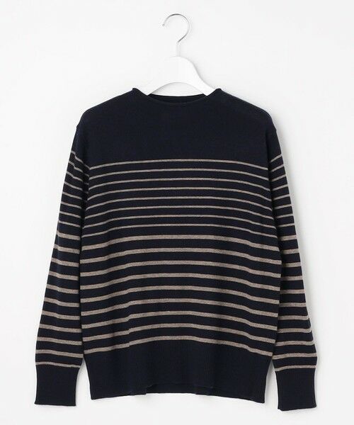 L size ONWARD(大きいサイズ) / エルサイズオンワード ニット・セーター | SOFT TOUCH WOOL ボーダー ニット | 詳細18