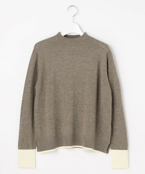 L size ONWARD(大きいサイズ) / エルサイズオンワード ニット・セーター | SOFT TOUCH WOOL ブロッキング ニット | 詳細16