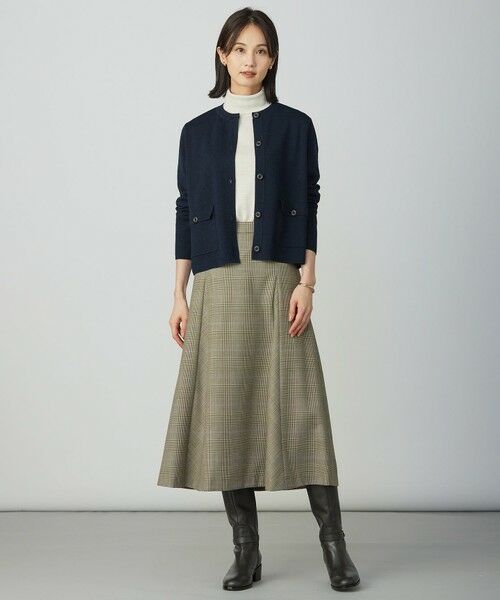 L size ONWARD(大きいサイズ) / エルサイズオンワード ニット・セーター | PURE WOOL タートルネック ニット | 詳細5