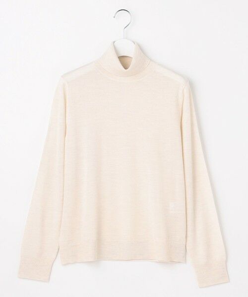 L size ONWARD(大きいサイズ) / エルサイズオンワード ニット・セーター | PURE WOOL タートルネック ニット | 詳細8