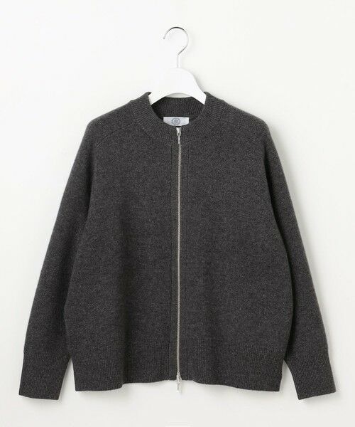 L size ONWARD(大きいサイズ) / エルサイズオンワード ニット・セーター | CAT ジップアップ ブルゾン ニット | 詳細4
