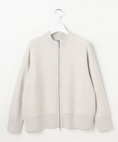 L size ONWARD(大きいサイズ) / エルサイズオンワード ニット・セーター | CAT ジップアップ ブルゾン ニット | 詳細17