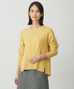 L size ONWARD(大きいサイズ) / エルサイズオンワード ニット・セーター | 【WEB限定カラーあり】CAT クルーネック ニット