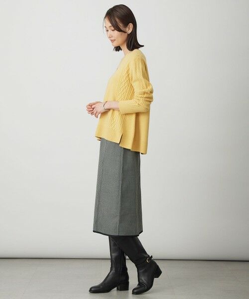 L size ONWARD(大きいサイズ) / エルサイズオンワード ニット・セーター | 【WEB限定カラーあり】CAT クルーネック ニット | 詳細19