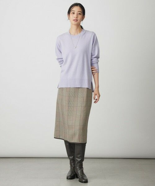 L size ONWARD(大きいサイズ) / エルサイズオンワード ニット・セーター | CASHMERE BLEND クルーネック ニット | 詳細26