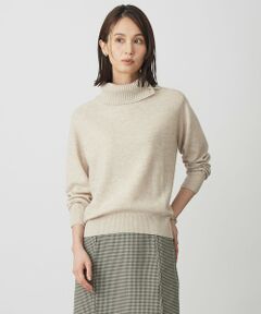 L size ONWARD(大きいサイズ) / エルサイズオンワード ニット・セーター | CASHMERE BLEND 襟付き ニット