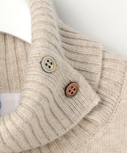 L size ONWARD(大きいサイズ) / エルサイズオンワード ニット・セーター | CASHMERE BLEND 襟付き ニット | 詳細12
