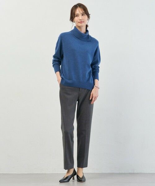 L size ONWARD(大きいサイズ) / エルサイズオンワード ニット・セーター | CASHMERE BLEND 襟付き ニット | 詳細27