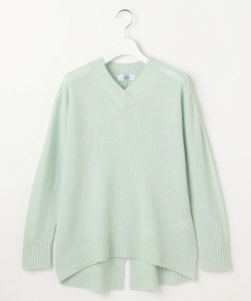 L size ONWARD(大きいサイズ) / エルサイズオンワード ニット・セーター | YAK BLEND Vネック ニット | 詳細21