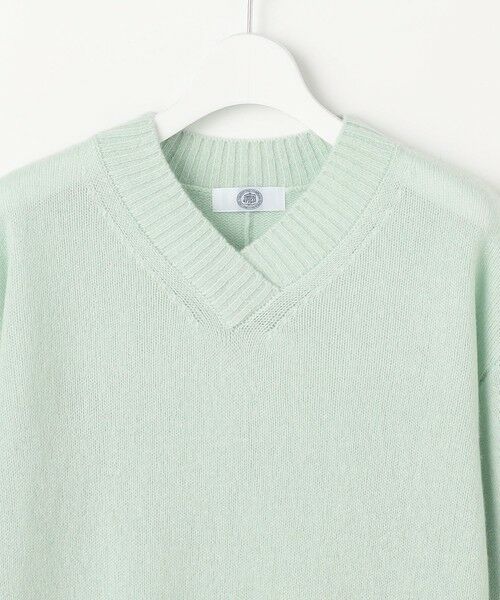 L size ONWARD(大きいサイズ) / エルサイズオンワード ニット・セーター | YAK BLEND Vネック ニット | 詳細23