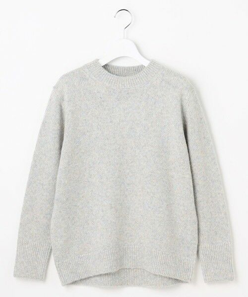 L size ONWARD(大きいサイズ) / エルサイズオンワード ニット・セーター | MIX COLOR クルーネック ニット | 詳細11