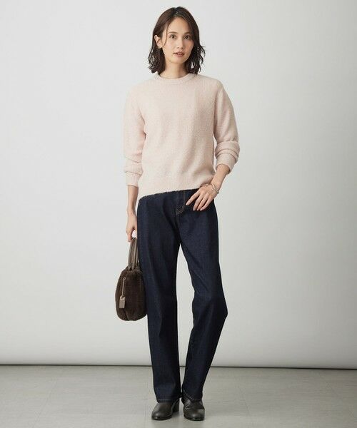 L size ONWARD(大きいサイズ) / エルサイズオンワード ニット・セーター | SHINE クルーネック ニット | 詳細8