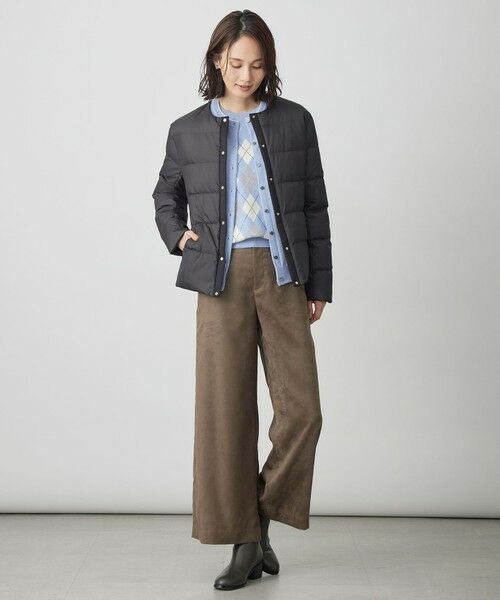 L size ONWARD(大きいサイズ) / エルサイズオンワード その他トップス | アーガイル ツイン ニット | 詳細15