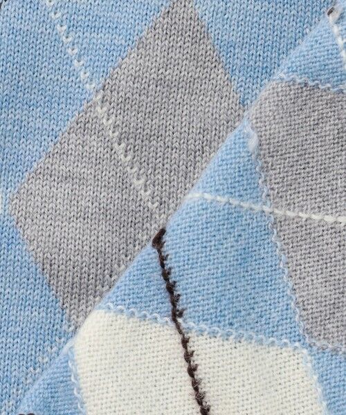 L size ONWARD(大きいサイズ) / エルサイズオンワード その他トップス | アーガイル ツイン ニット | 詳細26