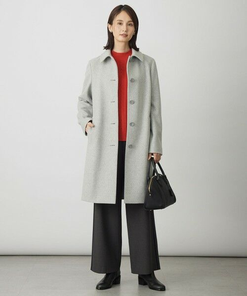 L size ONWARD(大きいサイズ) / エルサイズオンワード ニット・セーター | WOOL BLEND AIR ハイネック ニット | 詳細9