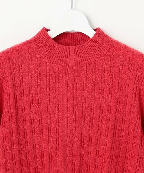 L size ONWARD(大きいサイズ) / エルサイズオンワード ニット・セーター | WOOL BLEND AIR ハイネック ニット | 詳細12