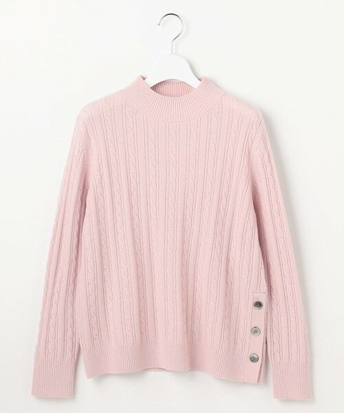 L size ONWARD(大きいサイズ) / エルサイズオンワード ニット・セーター | WOOL BLEND AIR ハイネック ニット | 詳細19