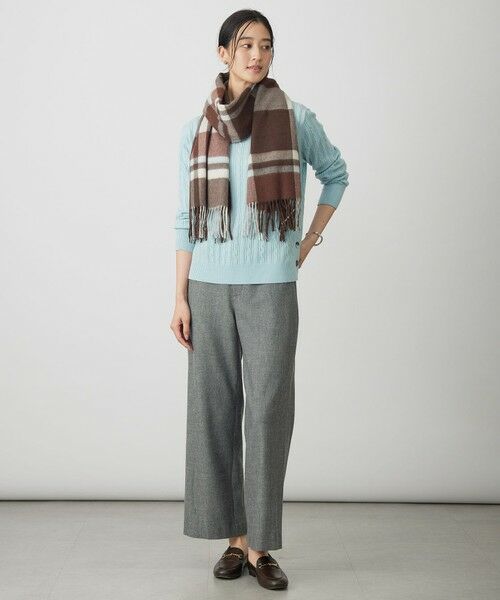 L size ONWARD(大きいサイズ) / エルサイズオンワード ニット・セーター | WOOL BLEND AIR ハイネック ニット | 詳細23