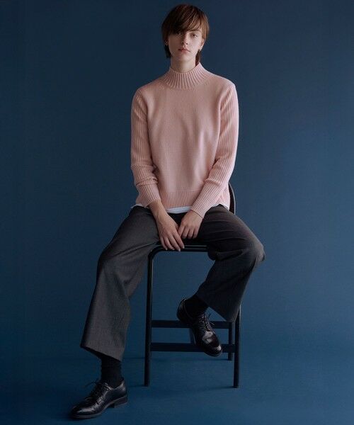 L size ONWARD(大きいサイズ) / エルサイズオンワード ニット・セーター | CASHBIT NEO ハイネック ニット | 詳細11