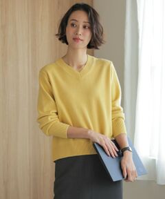 L size ONWARD(大きいサイズ) / エルサイズオンワード ニット・セーター | CASHBIT NEO Vネック ニット