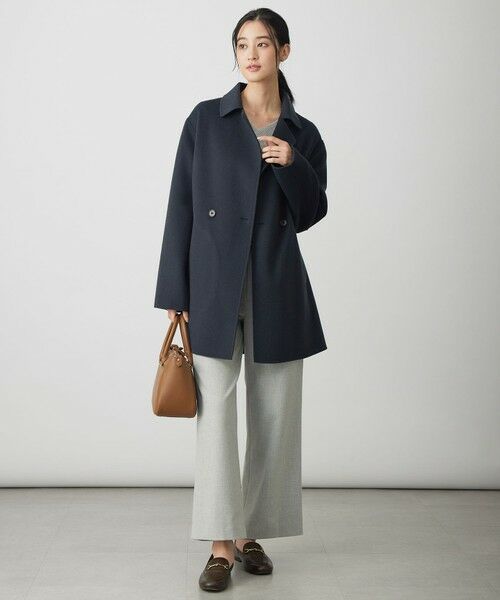 L size ONWARD(大きいサイズ) / エルサイズオンワード ニット・セーター | CASHBIT NEO Vネック ニット | 詳細8