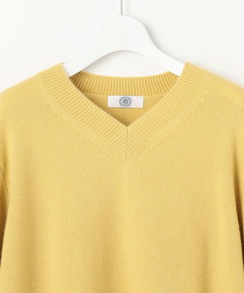 L size ONWARD(大きいサイズ) / エルサイズオンワード ニット・セーター | CASHBIT NEO Vネック ニット | 詳細20