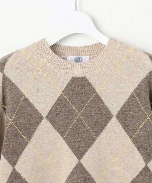 L size ONWARD(大きいサイズ) / エルサイズオンワード ニット・セーター | CASHBIT NEO アーガイル ニット | 詳細10